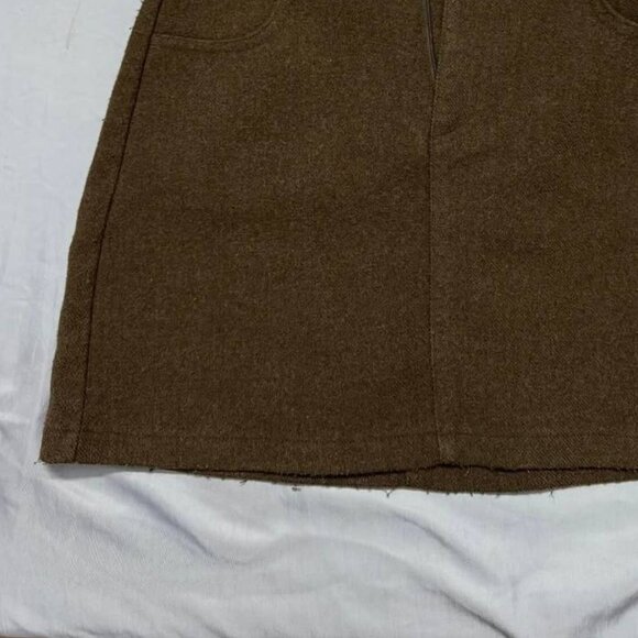 Brown Mini Skirt - Picture 3 of 3